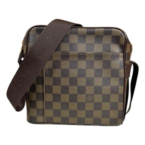LOUIS VUITTON Brown Damier Canvas Shoulder Bag